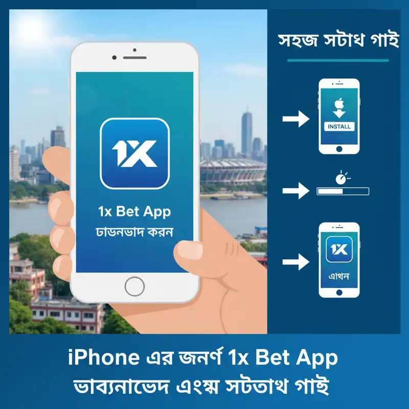 iPhone এর জন্য 1x Bet App ডাউনলোড এবং সেটআপ গাইড